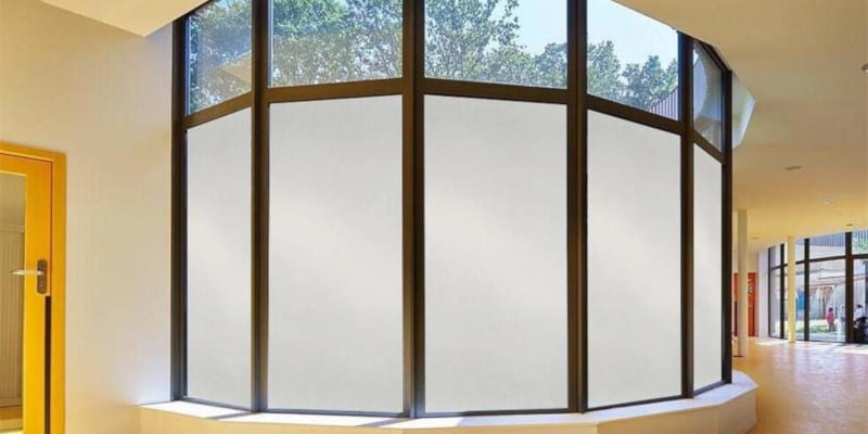 Frosted Glass Window Film in Burlington, North Carolina