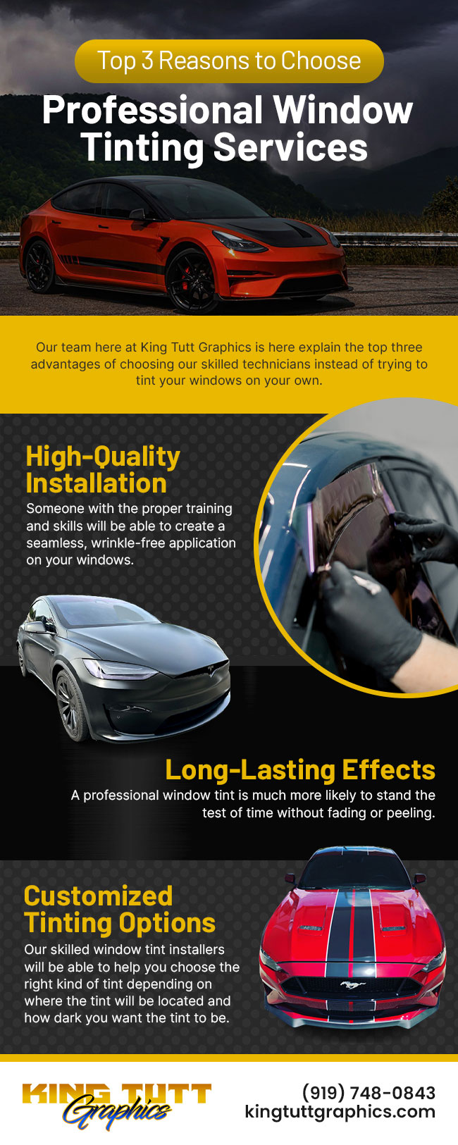 Top 3 Reasons to Choose Professional Window Tinting Services Over DIY Solutions
